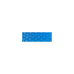 Bache a bulle sur mesure 400 microns Duobul - Bleu - Vendu au m²