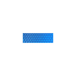 Bache a bulle sur mesure 180 microns - Bleu - Vendu au m²