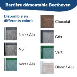 Barrière Beethoven - Barrière piscine démontable Barrière Beethoven - Barrière piscine démontable