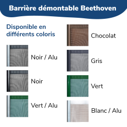 Barrière Beethoven - Barrière piscine démontable