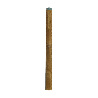 Poteau bois Natural couleur bois naturel - Hauteur 1.20 mètres