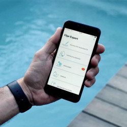 Analyseur d'eau de piscine connecté Flipr Start Max
