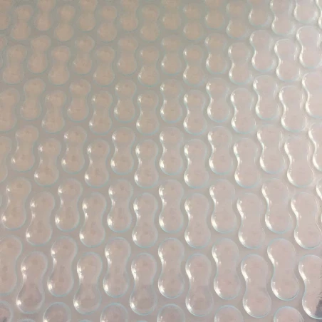 Bache a bulle 7x3 m - 500 microns - Bordée 4 côtés - Translucide