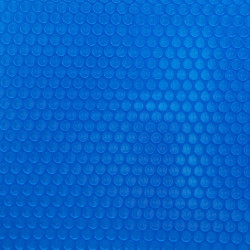 Bâche à bulles Eco+ 10 x 5 m - 500 microns - bordée 2 côtés- bleue
