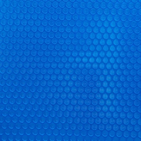Bâche à bulles Eco+ 10 x 5 m - 400 microns - bordée 2 côtés- bleue