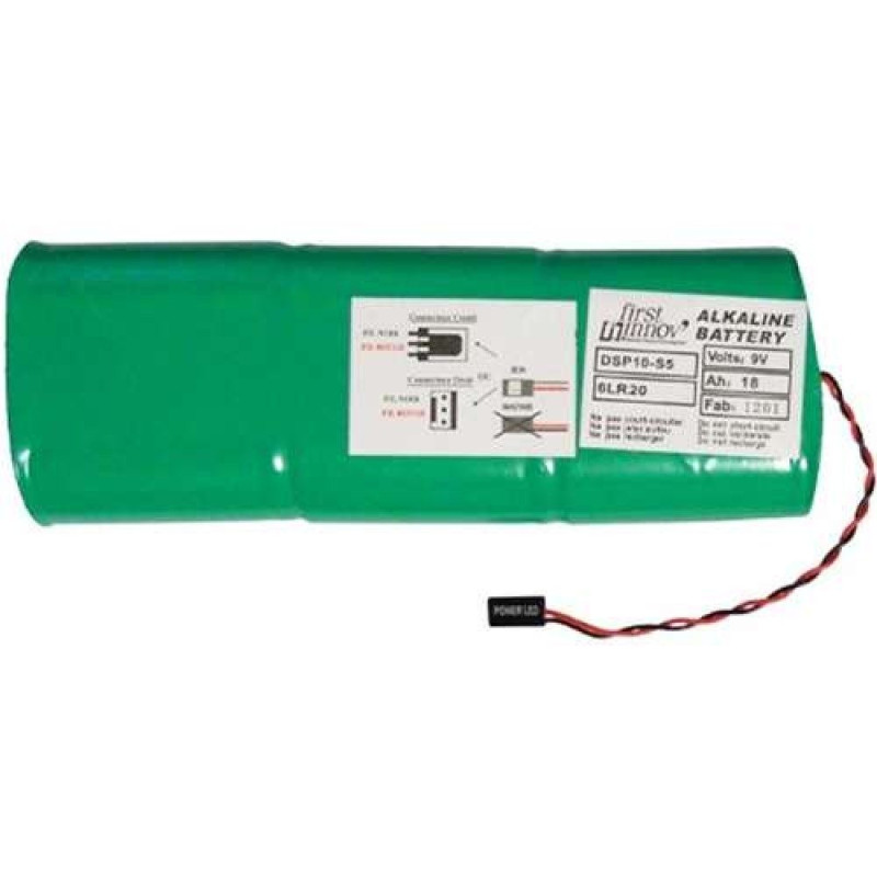 Pile 9V DSP10-S5 pour borne maitre Prima protect et sirène Blueprotect Pile 9V DSP10-S5 pour borne maitre Prima protect et sirène Blueprotect