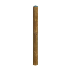 Poteau barrière piscine bois Natural