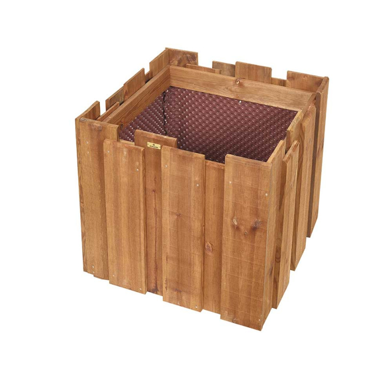 Jardiniere bois carrée Atalante Jardiniere bois carrée Atalante