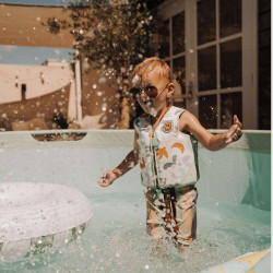 Gilet de flottaison/Maillot de bain flottant 3-6 ans