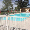 Barrière piscine aluminium Lacanau