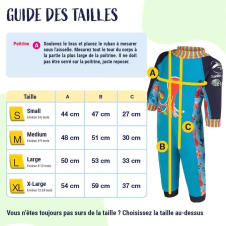 Combinaison de bain Anti-UV Konfidence