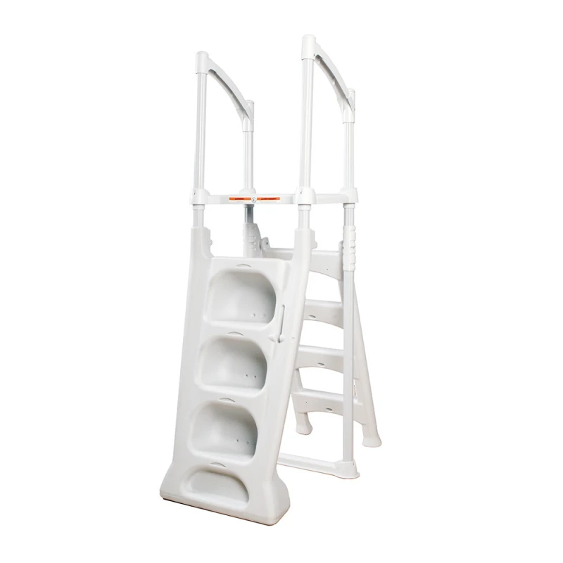 Double échelle piscine hors sol H2O - spécial sécurité enfants