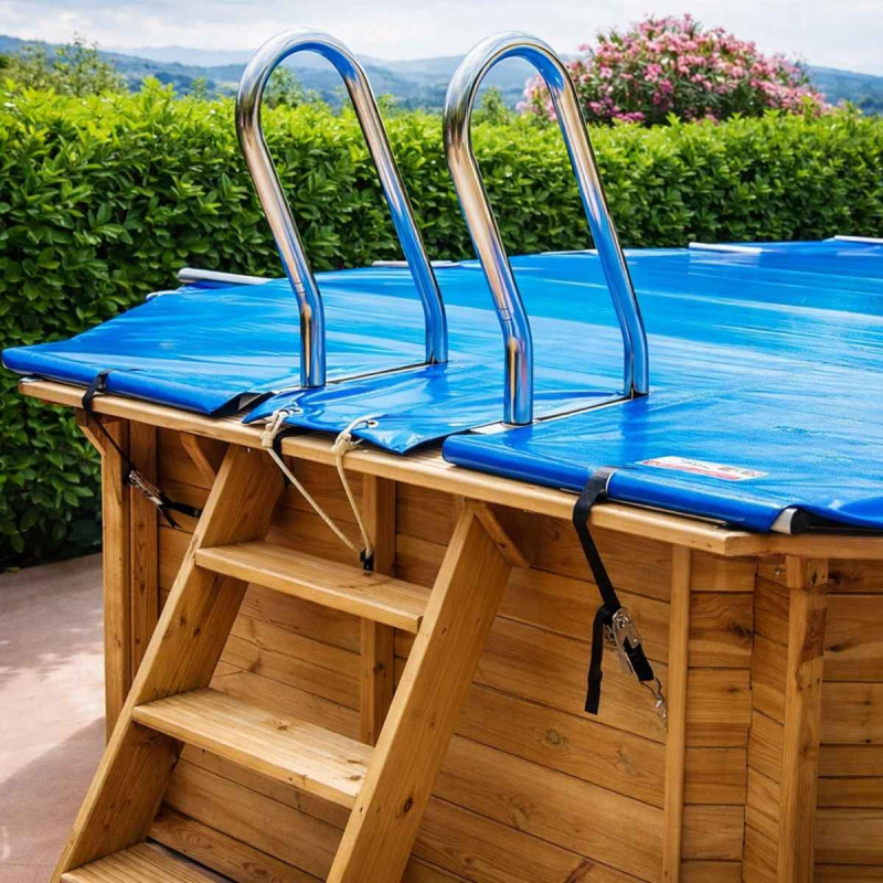 Découpe échelle pour bâches à barres