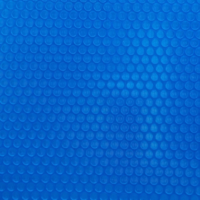 Bâche à bulles Classic 9 x 4 m - 500 microns - bordée 2 côtés - bleue
