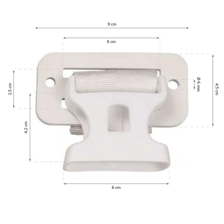 Sangle femelle avec platine