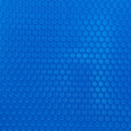 Bâche à bulles Eco+ 9 x 4 m - 500 microns - bordée 2 côtés - bleue
