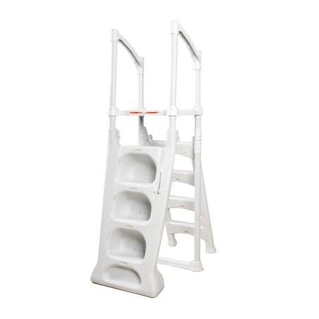 Double échelle piscine hors sol H2O - spécial sécurité enfants