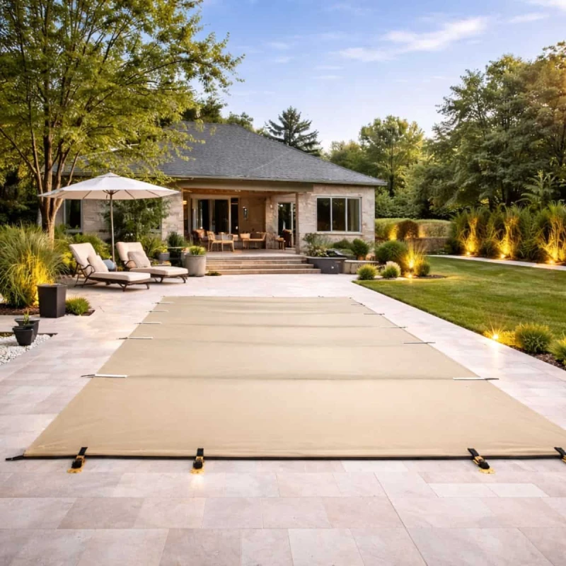 Bâche à barres Easy Clip - Sur mesure