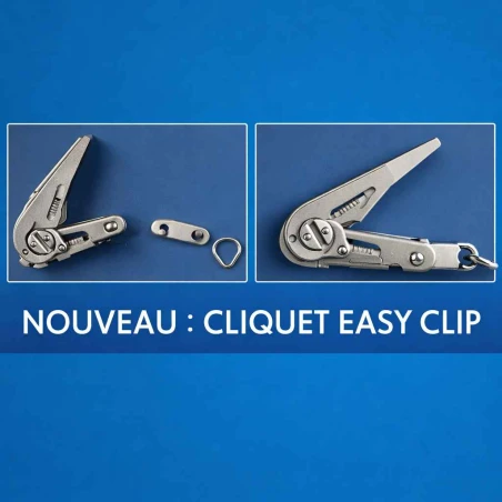 Bâche à barres Easy Clip - Sur mesure