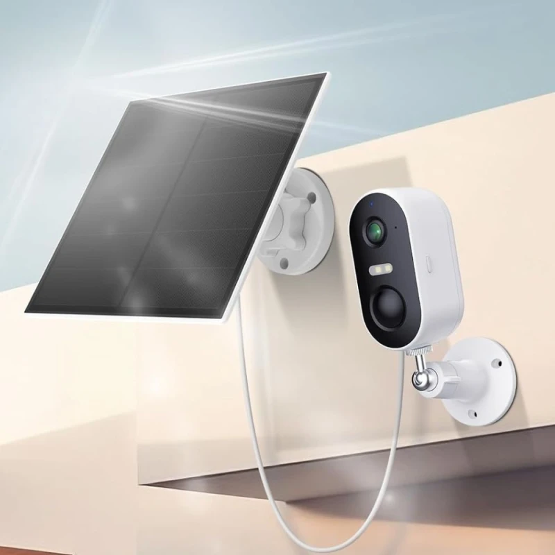 Caméra de surveillance extérieure solaire WiFi