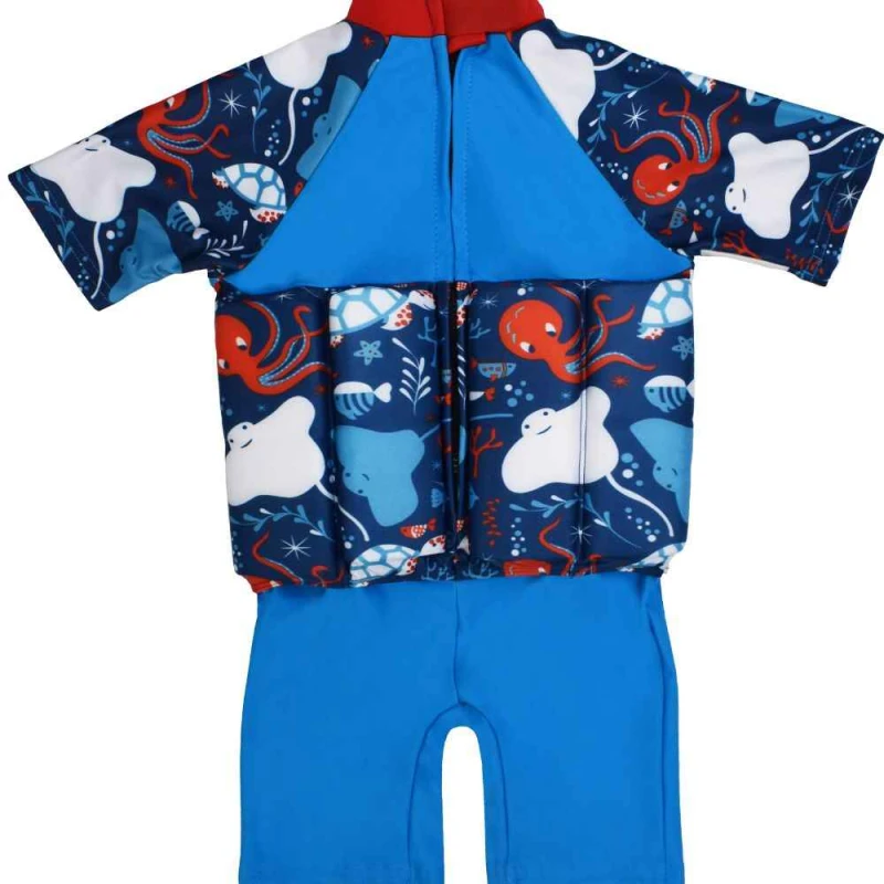 Maillot de bain flottant enfant manches longues