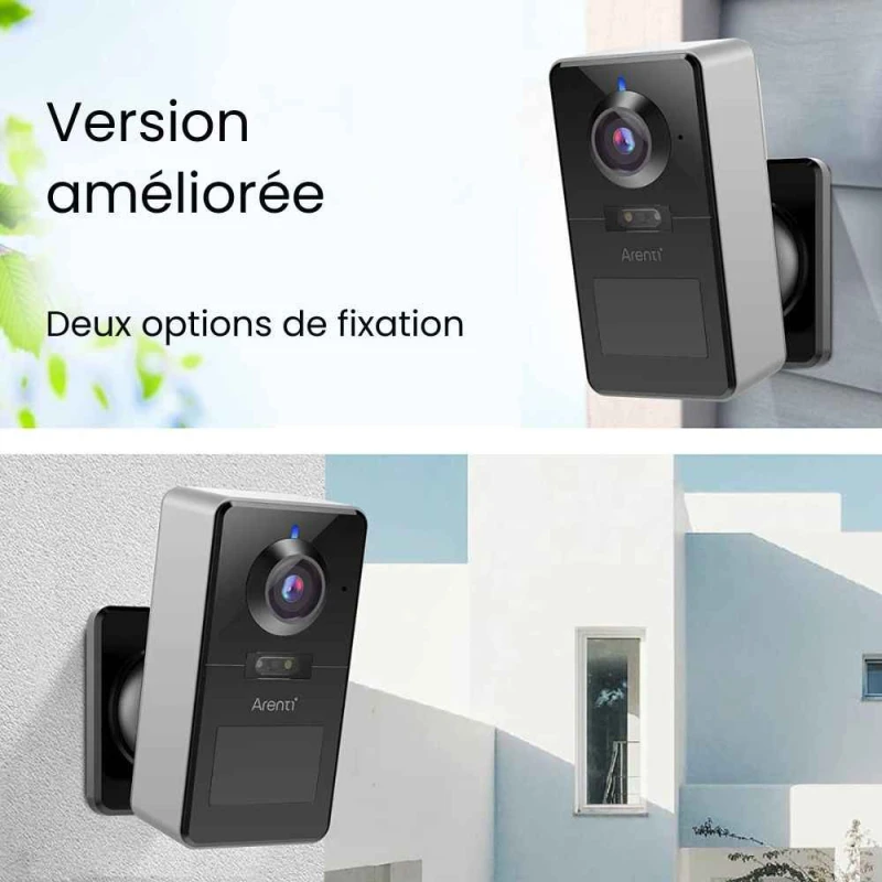 Caméra surveillance sur batterie autonome