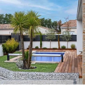 Volet hors sol électrique SafePoolRoll - Sur Mesure