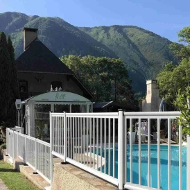 Barrière piscine aluminium Lacanau