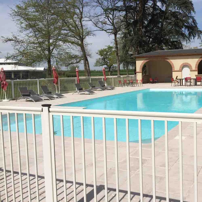 Barrière piscine aluminium Lacanau
