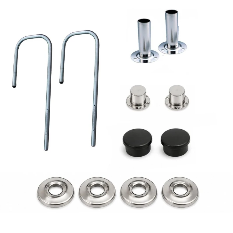 Kit complet mains courantes pour escalier piscine inox