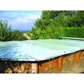Bâche à barres piscine hors sol Coverwood - Sur mesure
