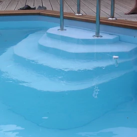 Escalier piscine droit Athena