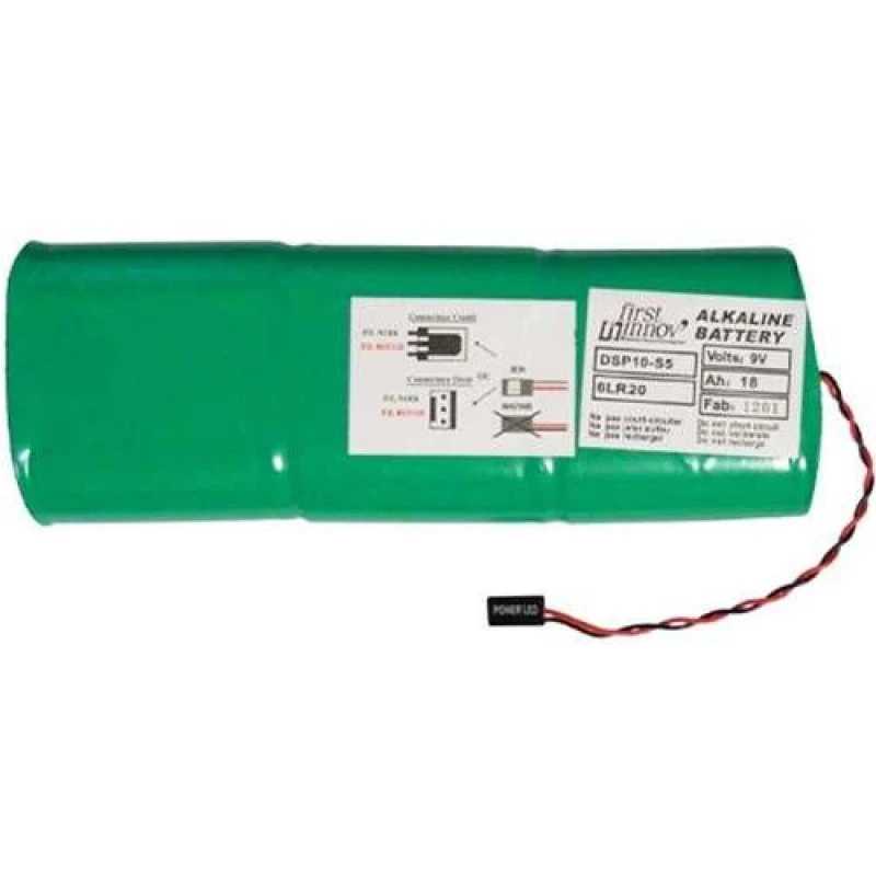 Pile 9V DSP10-S5 pour borne maitre Prima protect et sirène Blueprotect