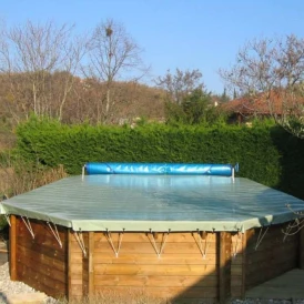 Bâche hivernage piscine hors sol - Sécuritis