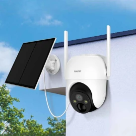 Caméra de surveillance extérieure solaire 4G sans wifi