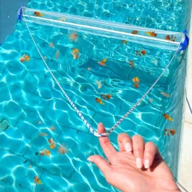 Filet épuisette XXL anti-feuilles Platypool