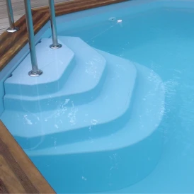 Escalier piscine droit Athena