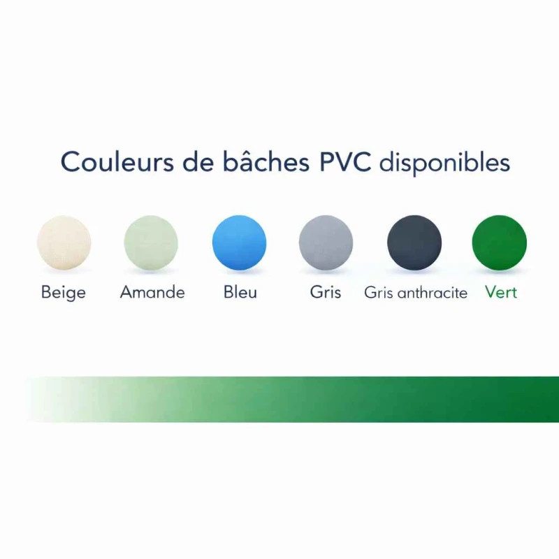 Bâche à barres Sécu Classic - Sur mesure