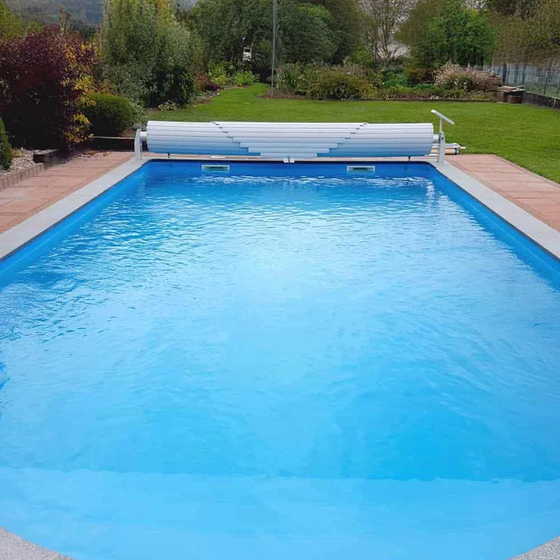 Volet roulant piscine électrique - Prédécoupé - SafePoolRoll