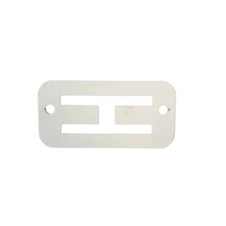 Platine pour sangle de sécurité blanche