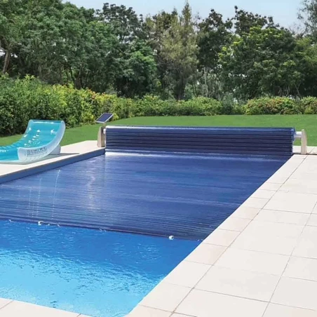 Volet hors sol électrique SafePoolRoll - Sur Mesure