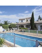 Barrière piscine aluminium - verre