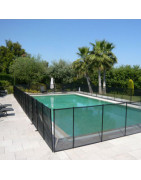 Barrière piscine filet Beethoven amovible