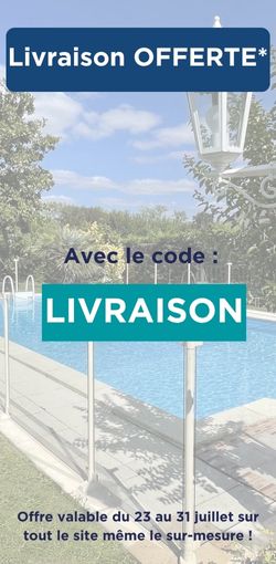 Barrière piscine amovible Beethoven