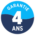 Garantie 4 an(s)